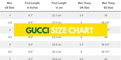 gucci slides size chart|Gucci shoes true to size.